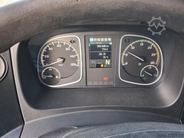 Camión caja Mercedes-Benz ATEGO 1218 L - E6