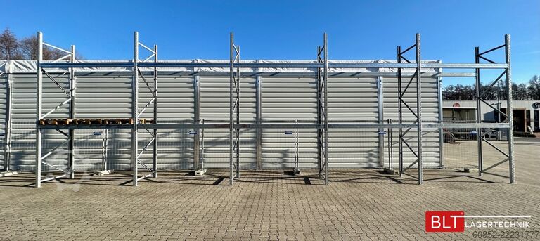 Palettenregal 16,8 lfm Palettenregale für Außenbereich H: 4,5m , 3000 kg Fachlast , FVZ