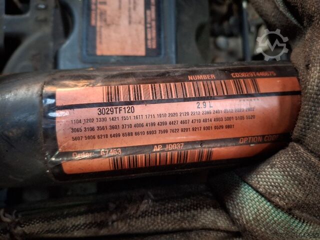 Motor JOHN DEERE 3029TF120