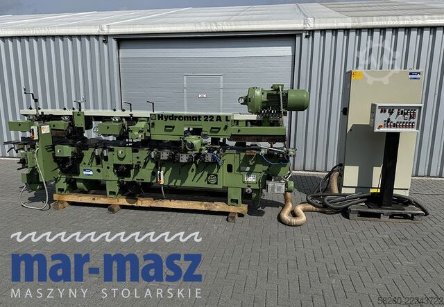 Plaina úmida de quatro lados WEINIG Hydromat 22 AL na 8 głowic