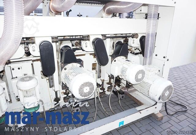 Vier-Seiten-Hobelmaschine SCM SUPERSET Plus 7 głowic
