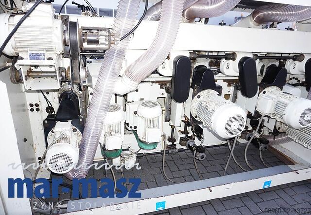 Vier-Seiten-Hobelmaschine SCM SUPERSET Plus 7 głowic