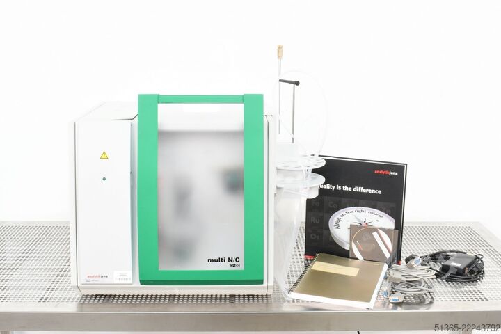 Analisador TOC/TNb Analytik Jena GmbH+Co. KG multi N C 3100