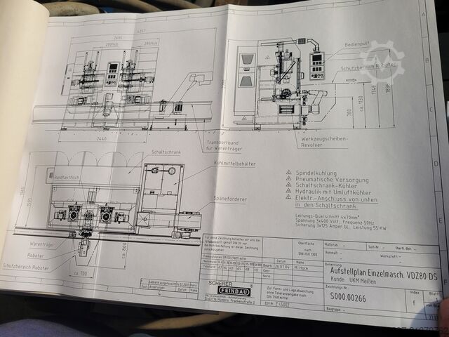 立式车床 Scherer VDZ 80 DS