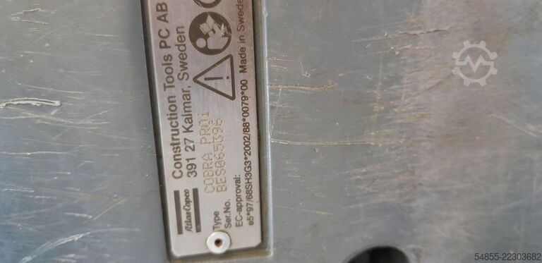 Сельскохозяйственная машина Atlas Copco Cobra PROi 32x160