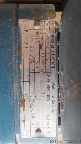 DEMAG lift AC elektromotor DEMAG KBF 80 A8/2