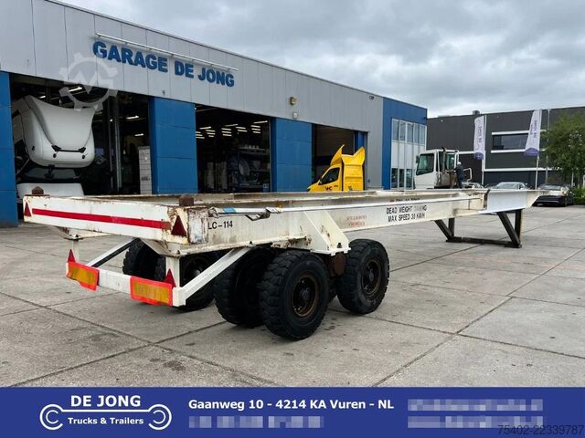 Transport av containrar Buiscar HD / 20 FT - 40 FT - 45 FT / Skeletal / Port Tr...