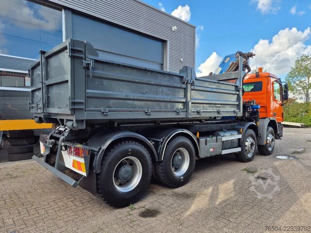 System för krokarm Mercedes-Benz Actros 3241 8X4 Containersysteem/ 20T HMF crane...