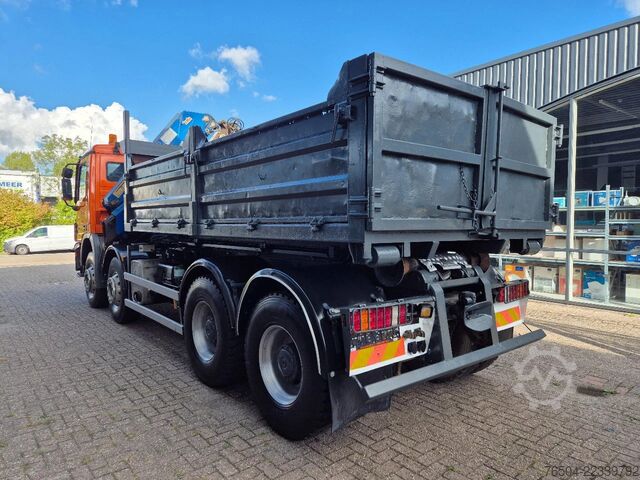System för krokarm Mercedes-Benz Actros 3241 8X4 Containersysteem/ 20T HMF crane...