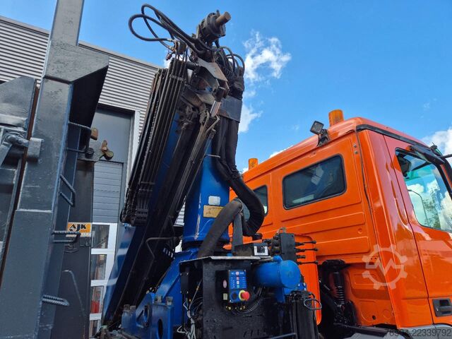 System för krokarm Mercedes-Benz Actros 3241 8X4 Containersysteem/ 20T HMF crane...