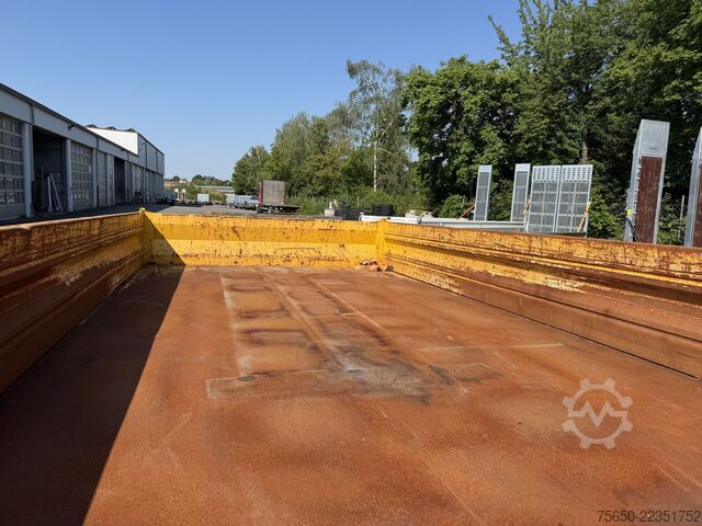 Kolmepoolne kallurhaagis Müller Mitteltal TA-2  14,4 t Tandemkipper- Tieflader, Breitbereift