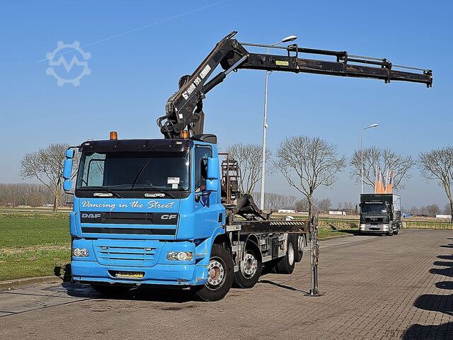 ระบบแขนตะขอ DAF CF 85.380 8X2 HIAB 195 E3