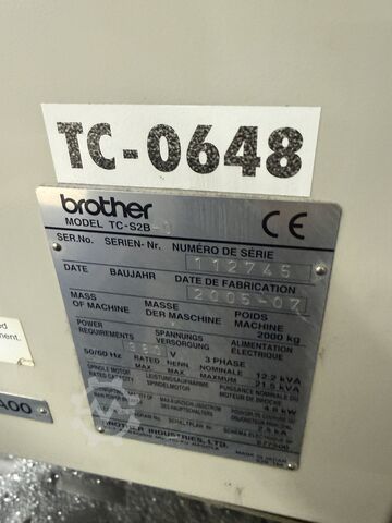 Vertikales Bearbeitungszentrum BROTHER TC-S2B-0