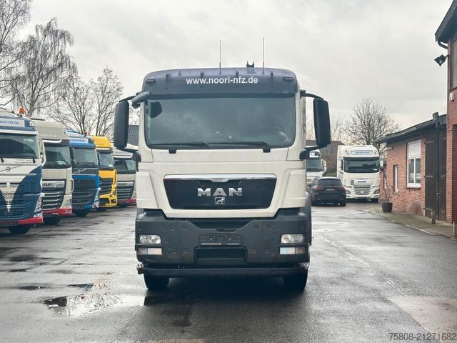 Cần cẩu gắn trên xe tải MAN TGS 26.440 Baustoff Palfinger PK 18001L Lenk