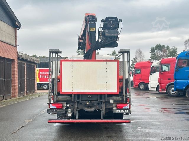 Cần cẩu gắn trên xe tải MAN TGS 26.440 Baustoff Palfinger PK 18001L Lenk