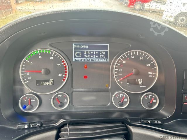 Cần cẩu gắn trên xe tải MAN TGS 26.440 Baustoff Palfinger PK 18001L Lenk