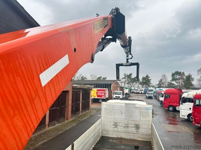 Cần cẩu gắn trên xe tải MAN TGS 26.440 Baustoff Palfinger PK 18001L Lenk