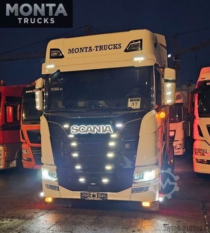 Tractor estándar SCANIA R500, Retarder, Standklima, 1.Hand, TÜV