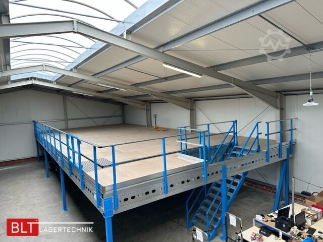 Plataforma de almacenamiento 5x10m Lagerbühne , Belastung : 500kg/qm Unterkante: 3m ,ca. 50qm , Systembühne