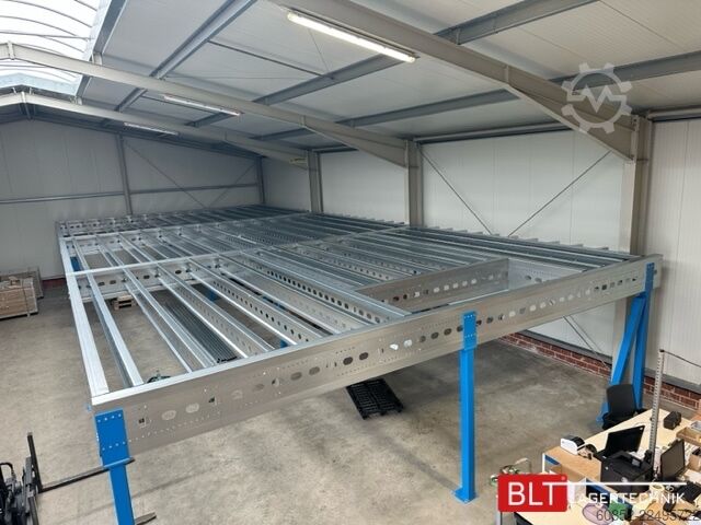 Plataforma de almacenamiento 5x10m Lagerbühne , Belastung : 500kg/qm Unterkante: 3m ,ca. 50qm , Systembühne