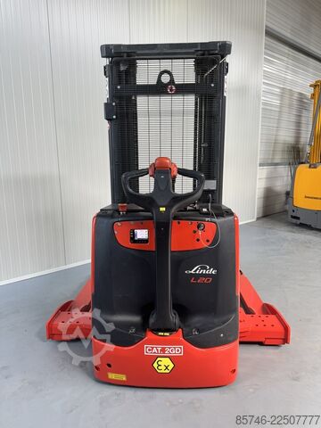  LINDE L 20 as * DEMO * Atex EX * Proplan 2GD / Z1 & 21 & 22 * Triplex FFL * NEW battery !!