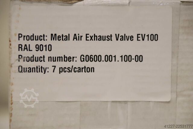 7 disc valves unbekannt EV100  Ø 140 mm