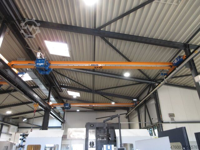 Cranesky crane, overhead crane, crane runway, span 9485 mm ABUS Hallenkran Brückenkran Kran ELV 3,2 NL 3200Kg Portalkran Kran 9485mm Hub 6m
