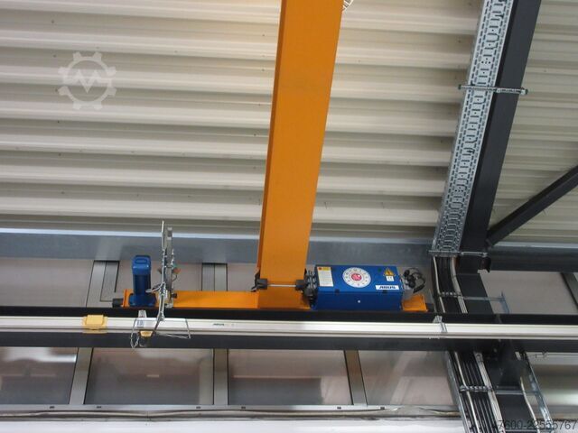 Cranesky crane, overhead crane, crane runway, span 9485 mm ABUS Hallenkran Brückenkran Kran ELV 3,2 NL 3200Kg Portalkran Kran 9485mm Hub 6m