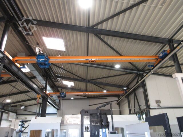 Céu de guindaste, guindaste de pórtico para galpão, ponte rolante, bitola de 9485 mm ABUS Hallenkran Brückenkran Kran ELV 3,2 NL 3200Kg Portalkran Kran 9485mm Hub 6m