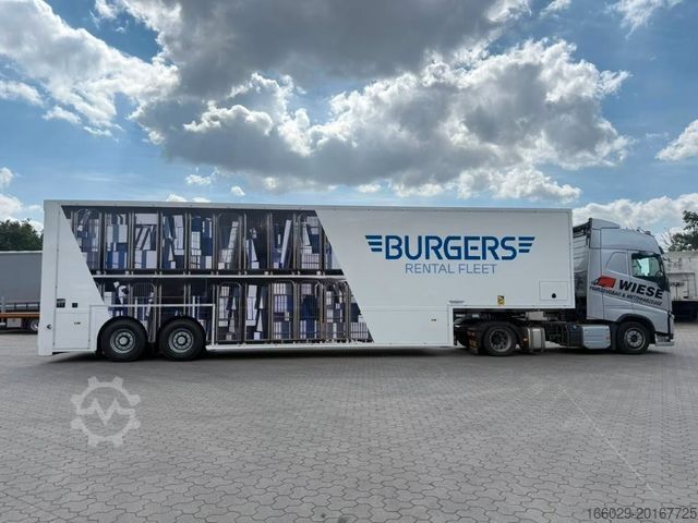 Ημιρυμουλκούμενο χαμηλής φόρτωσης  Burgers Doppelstock- ZL + 1 Jahr Garantie