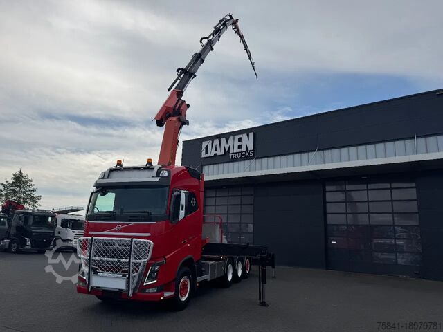 Autokrāna kravas automašīna Volvo FH 16.650 8x4 Palfinger PK 42002-SH E + JIB PJ ...
