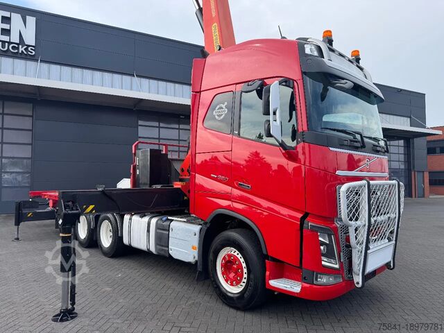 Autokrāna kravas automašīna Volvo FH 16.650 8x4 Palfinger PK 42002-SH E + JIB PJ ...