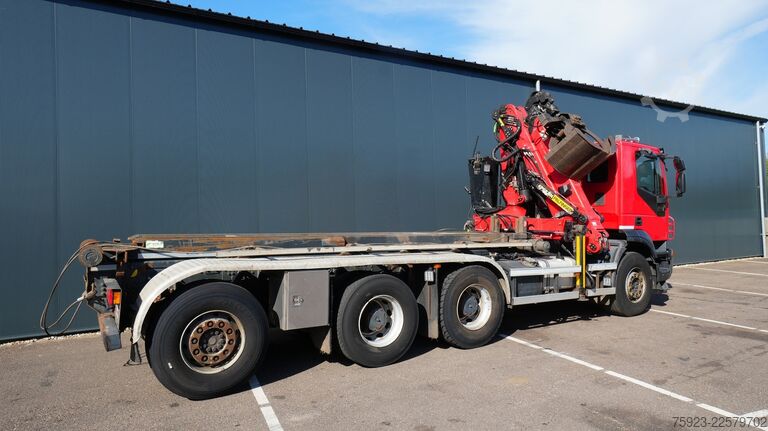 Φορτηγό γερανού Iveco Trakker 410 8x4 Cable system with Crane
