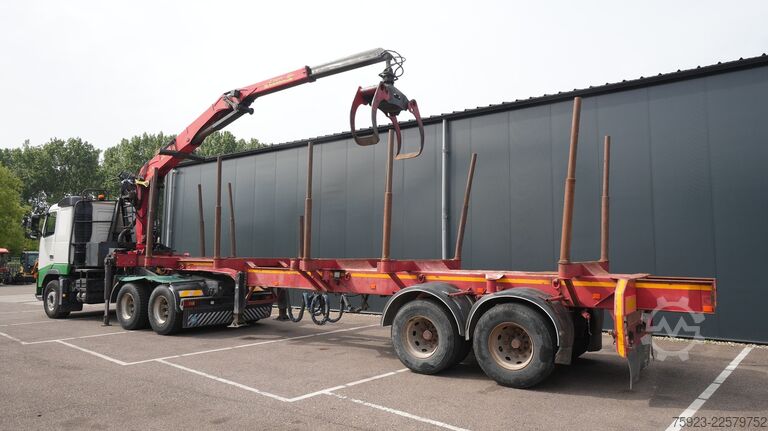 Camião-grua Volvo FH 460 6x4 combi with Palfinger SRX 47 crane an...