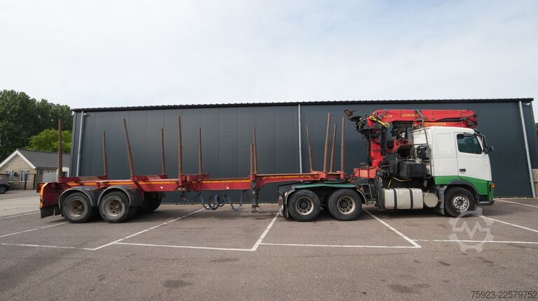 Camião-grua Volvo FH 460 6x4 combi with Palfinger SRX 47 crane an...