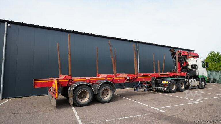 Camião-grua Volvo FH 460 6x4 combi with Palfinger SRX 47 crane an...