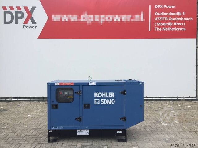 Sdmo J33 - 33 kVA Generator - DPX-17101