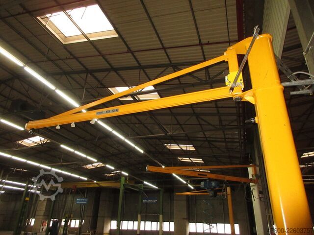 Dálkur sveigjanlegur krani keðjuhásingur krana Demag KBK Kran Drehkran Hallenkran 2,5m Demag KBK1 125Kg + DC Kettenzug H3,5m