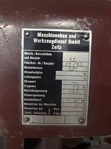 מלטשת למסורי סרט ולדיסקי CrV Maschinenbau und Werkzeugdienst GmbH MODELL XII