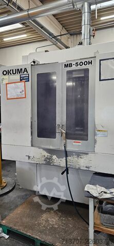Pusat pemesinan mendatar Okuma MB-500H