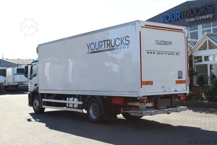ボックス型トラック Mercedes-Benz Antos 1830 E6 Koffer 7,7m   LBW   Rolltor