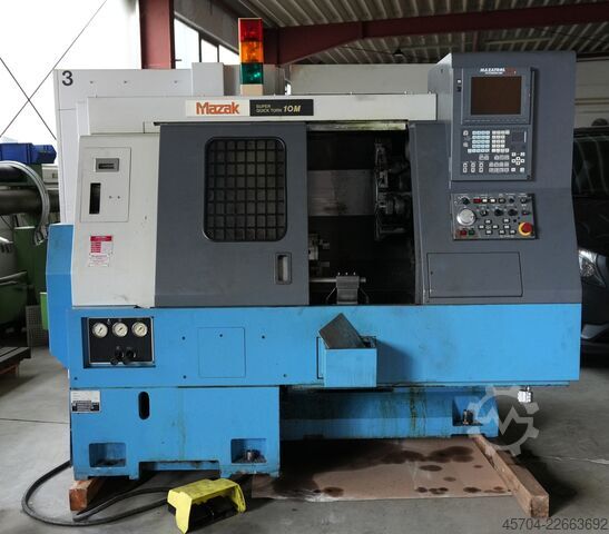 CNC torna ve freze merkezi Mazak Super Quick turn 10M