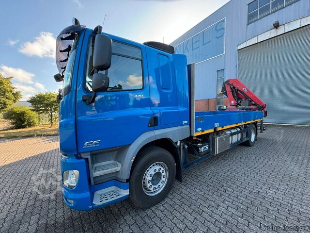 Cần cẩu gắn trên xe tải DAF CF 440 mit Ladekran HMF 2120K4