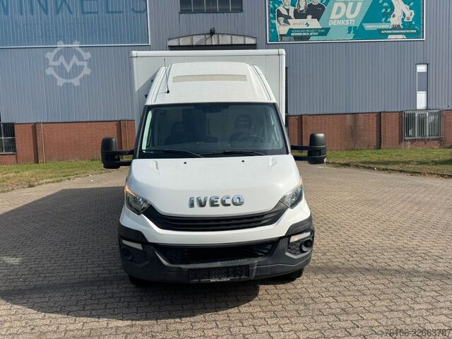 Xe thùng kín IVECO Daily 70C18 Hi-Matic Koffer mit Ladebordwand
