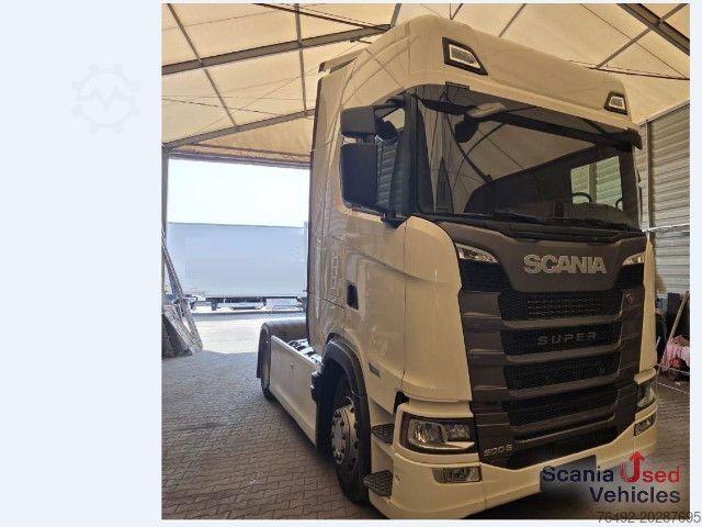 Cap tractor standard Scania S 500 A4x2LA Highline 4-Balg Luftfederung LEDER