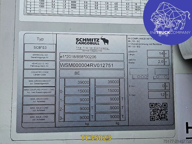 Kühl-/Tiefkühltransport Schmitz Cargobull 