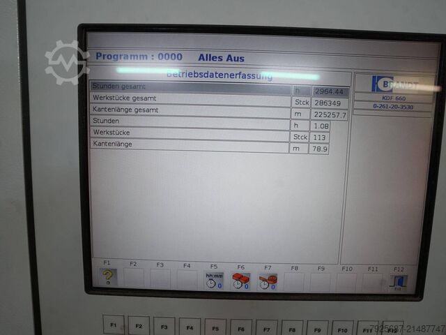 Briaunų klijavimo staklės Brandt KDF 660 Highflex