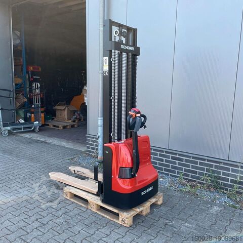 Electric high lift truck 3500mm 1,2t SCHORR RR12HH Elektro Hochhubwagen 3,5m 1200kg