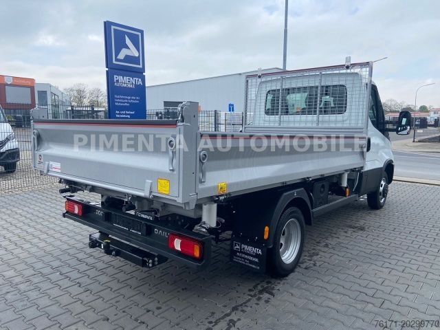 Three-way tipper van IVECO Daily 50C18H 2,4to NUTZLA 3S-ALU-KIPPER DIFF AHK