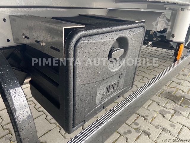 Three-way tipper van IVECO Daily 50C18H 2,4to NUTZLA 3S-ALU-KIPPER DIFF AHK